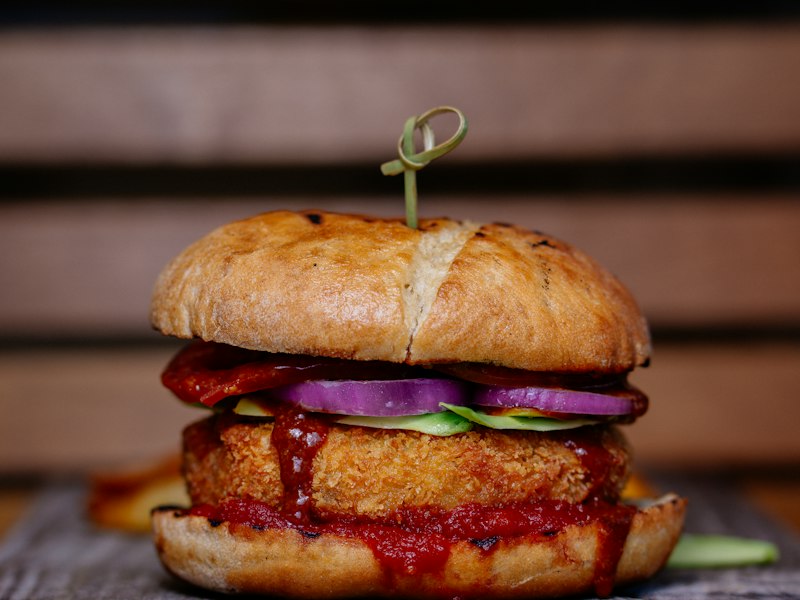 Burger Paneer Tikki