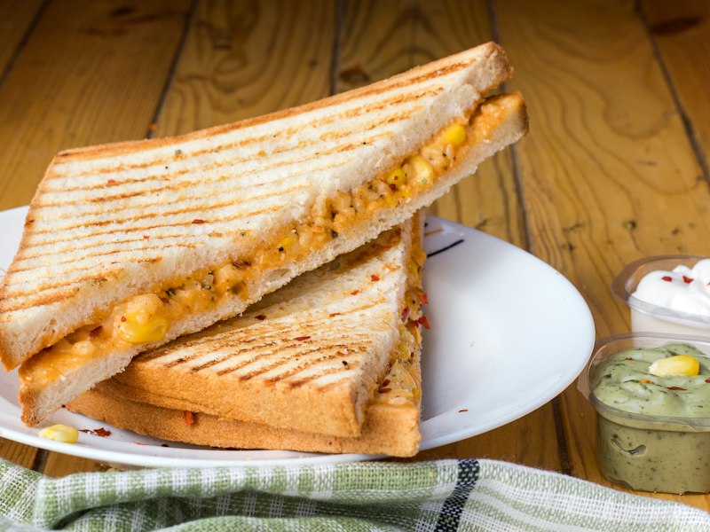 Sandwich Grilled Corn