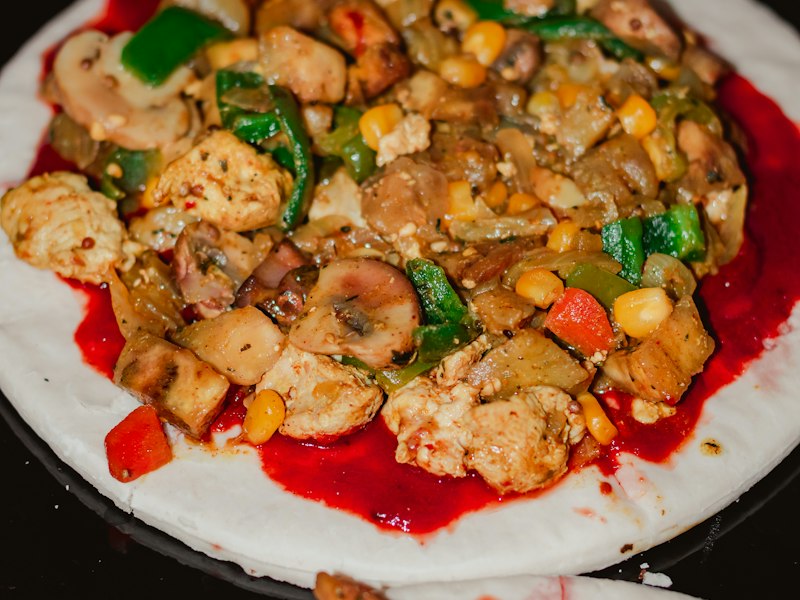 Chicken Malai Corn