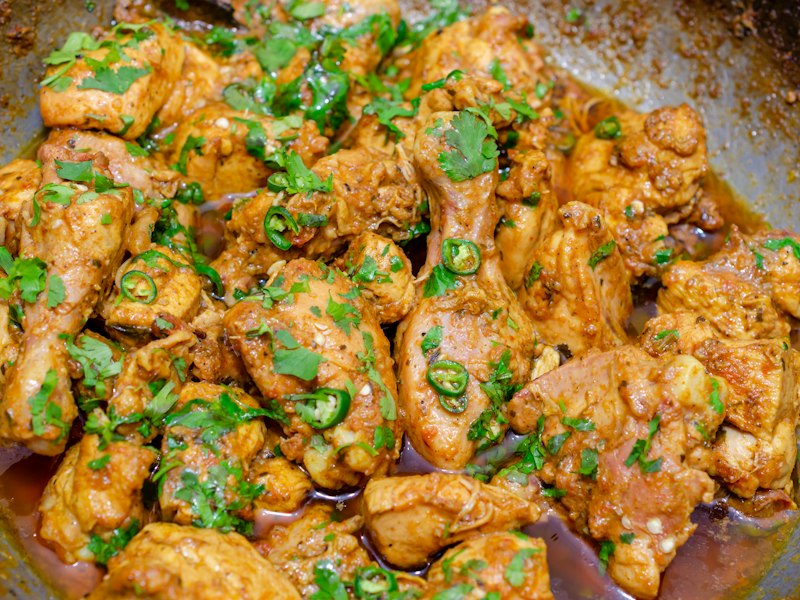 Chicken Do Pyaza