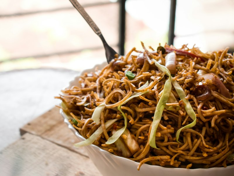 Veg Hakka Noodles