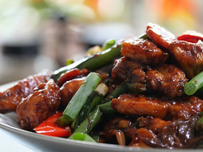 Chicken Chilli Auster (Gravy)