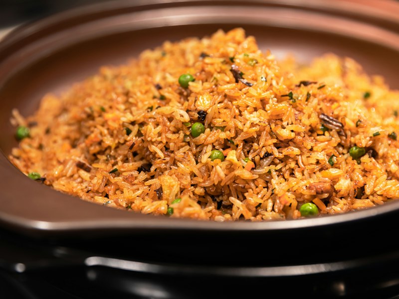 Veg Schezwan Fry Rice