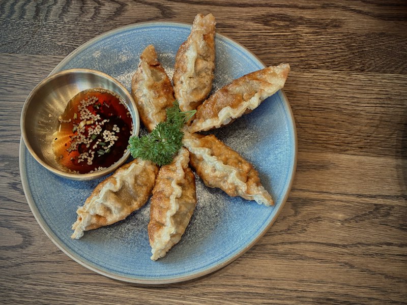 Mushroom Momos (Fry)